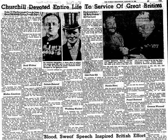 churchill papers