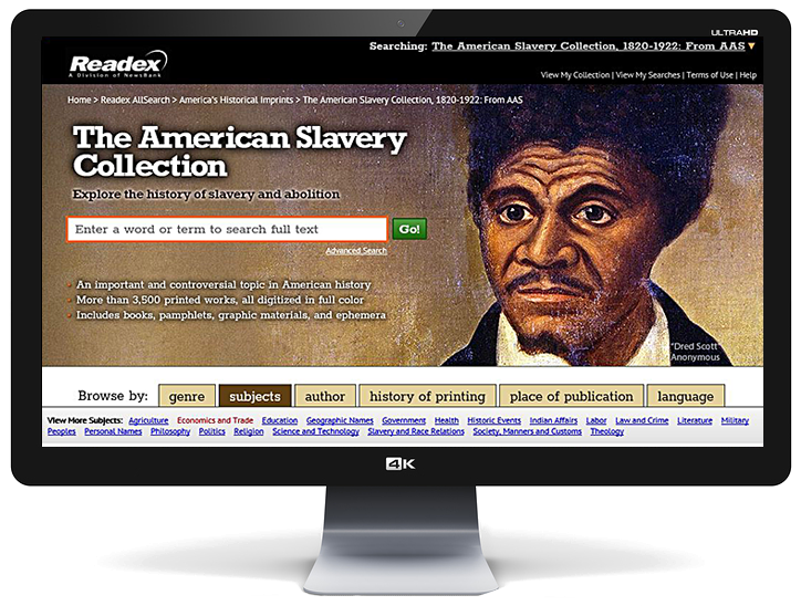 TheAmericanSlaveryCollection