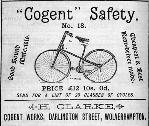 Safety bicycle 1887, Wikipedia