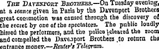 Freemanâs Journal, September 15,1865 from Readex: Irish Historical Newspapers
