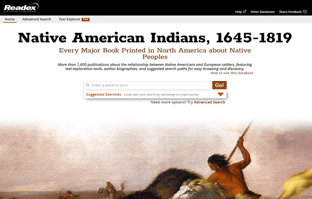 Native American Indians interface