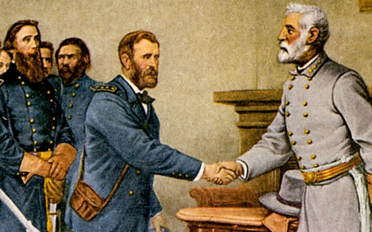 The Civil War banner